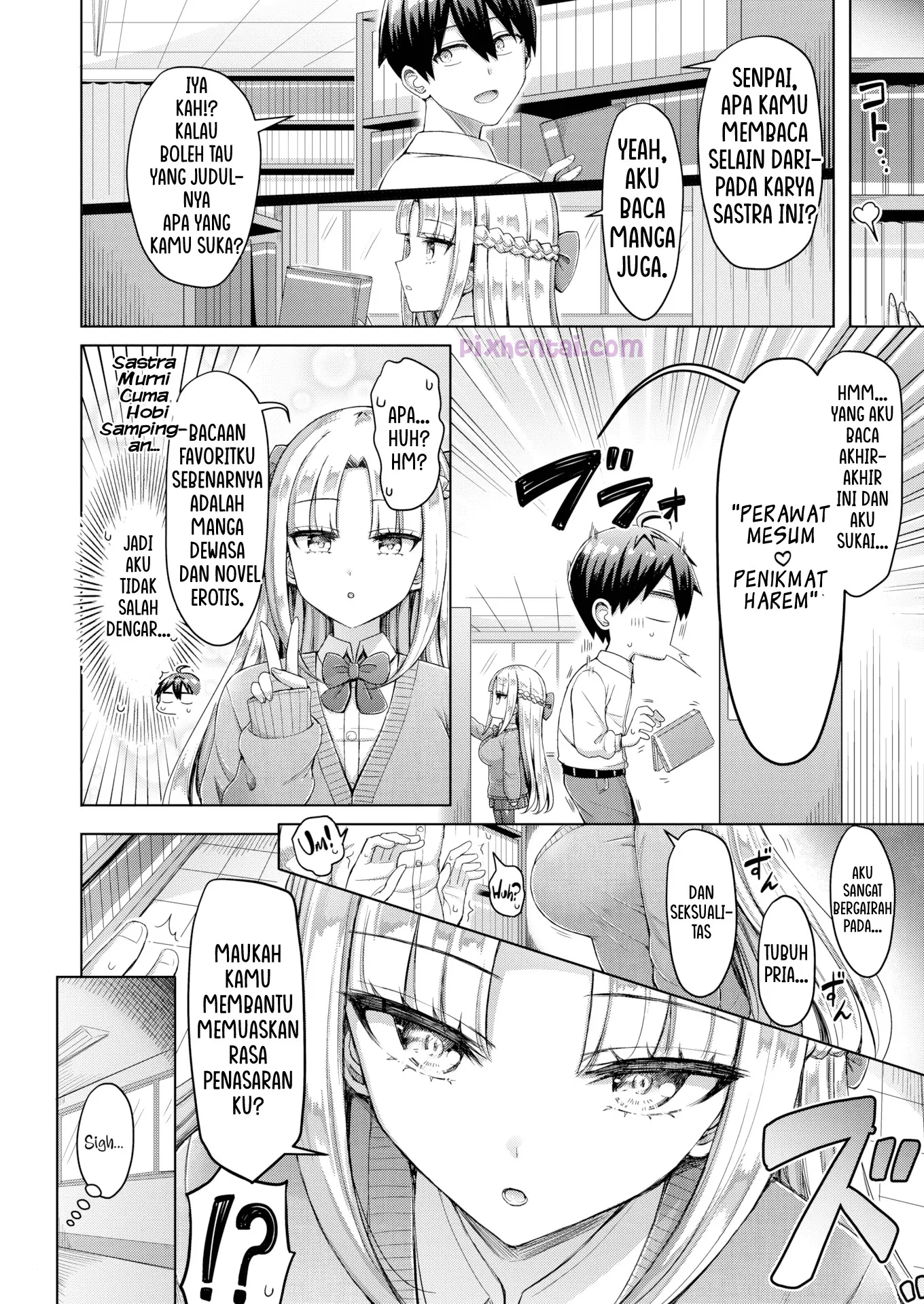 Komik hentai xxx manga sex bokep Tenkou saki ga moto joshi kou de mainichi haaremu sugiru ken 6
